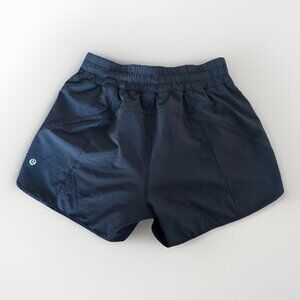 Lululemon Track That Shorts Women’s Size 8 Black Lined Sporty Running Workout